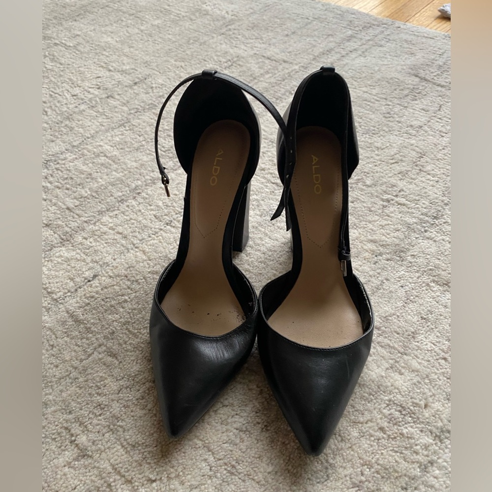 Aldo black heels